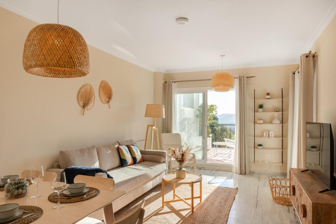 Casa Mila - Luxury 2Br Apartment With Swimming Pool Alhaurín el Grande Dış mekan fotoğraf